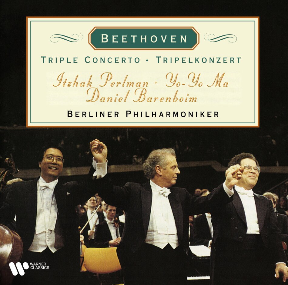 Ludwig van Beethoven (1770-1827), Itzhak Perlman, Yo-Yo Ma & Daniel Barenboim - Triple Concerto - Tripelkonzert LP