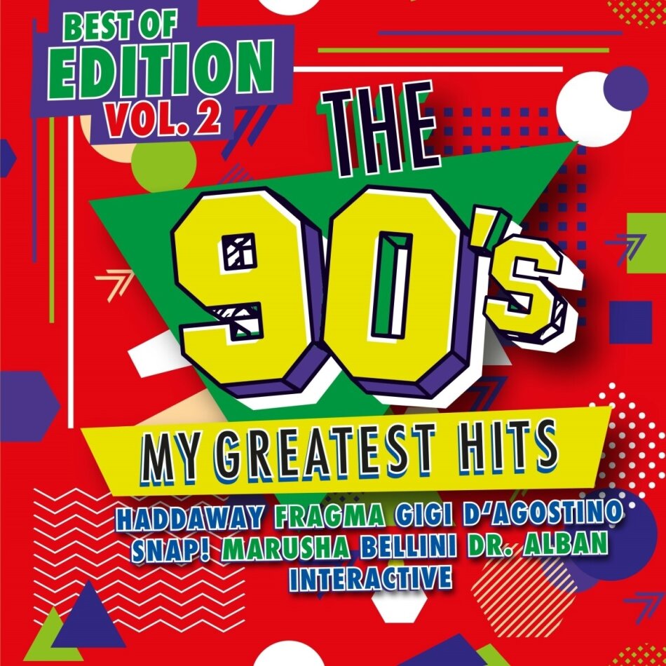 The 90s - My Greatest Hits - Best Of Edition Vol.2 2 CD