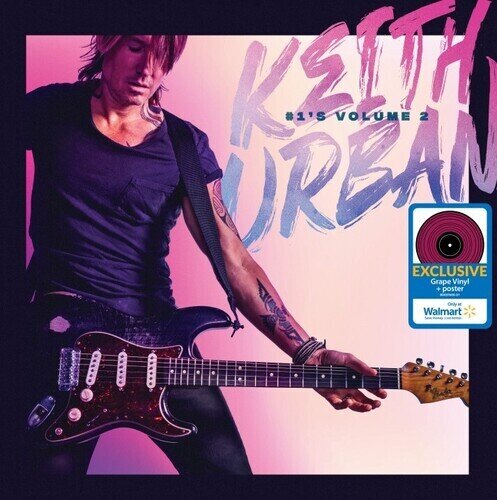 Keith Urban - #1'S Volume 2 + Poster, Limited Edition, Grape Colored Vinyl, LP