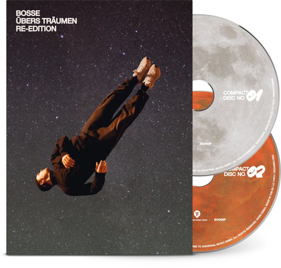 Bosse - Übers Träumen 2024 Reissue, 8 Bonustracks, 2 CD
