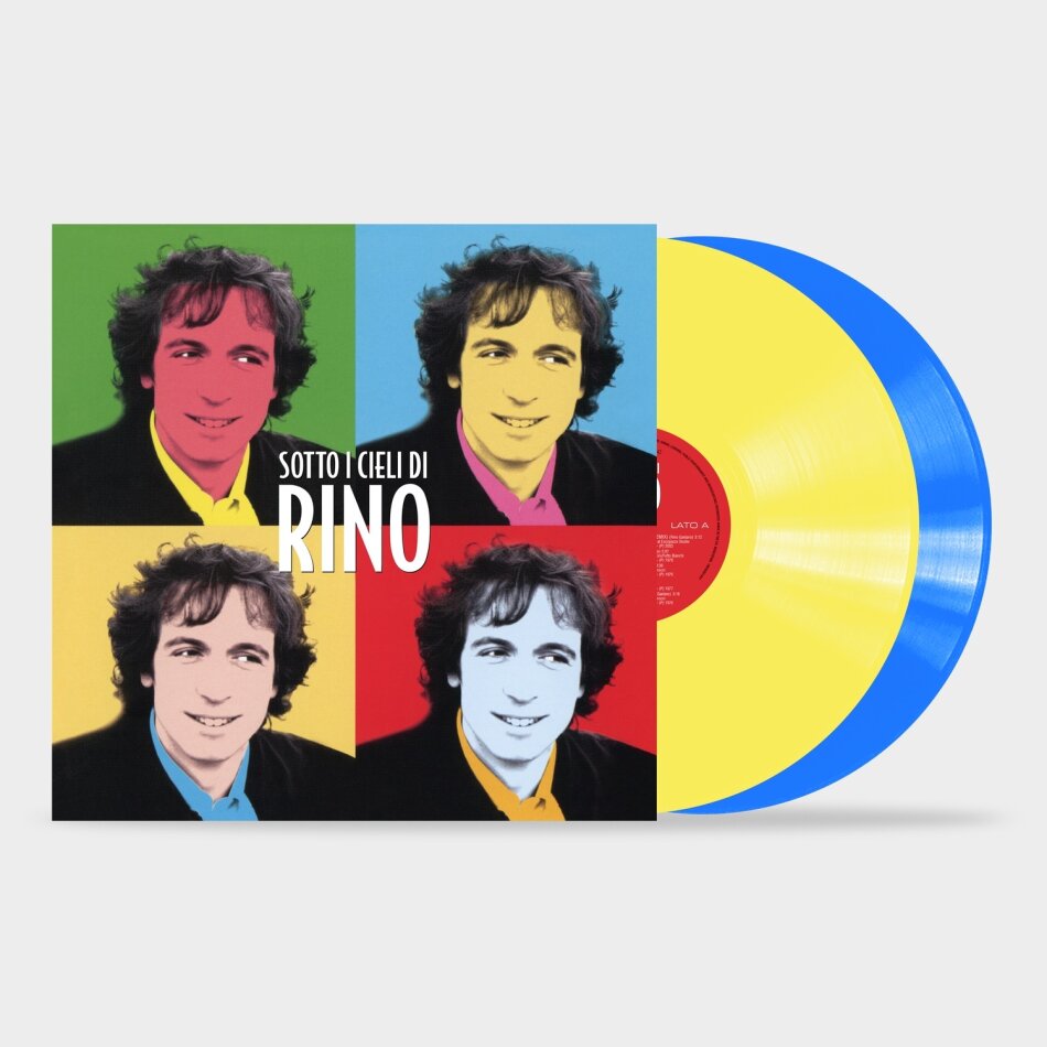 Rino Gaetano - Sotto I Cieli Di Rino (Nuova Versione) 2024 Reissue, Édition Limitée, Blue/Yellow Vinyl, 2 LP