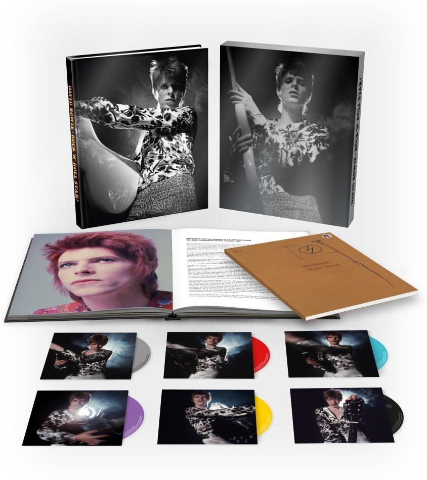 David Bowie - ROCK 'N' ROLL STAR! Bookset, 5 CDs + Blu-ray