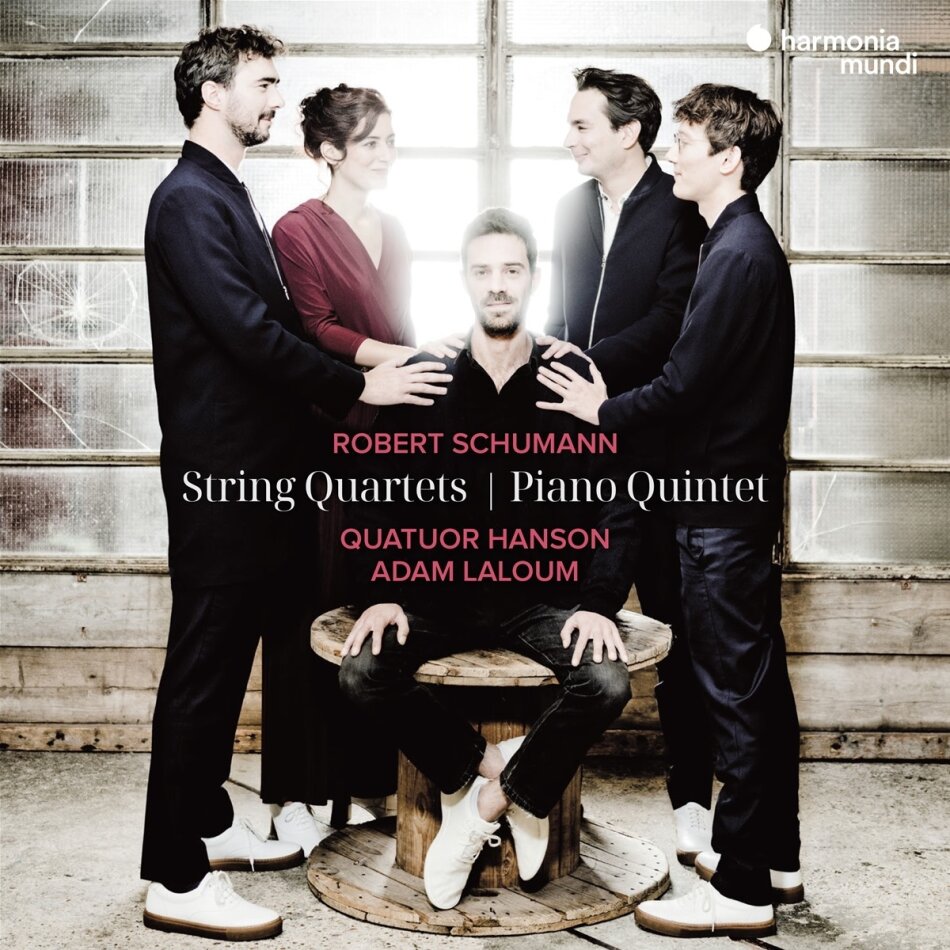 Quatuor Hanson, Robert Schumann (1810-1856) & Adam Laloum - String Quartets/Piano Quintet 2 CD