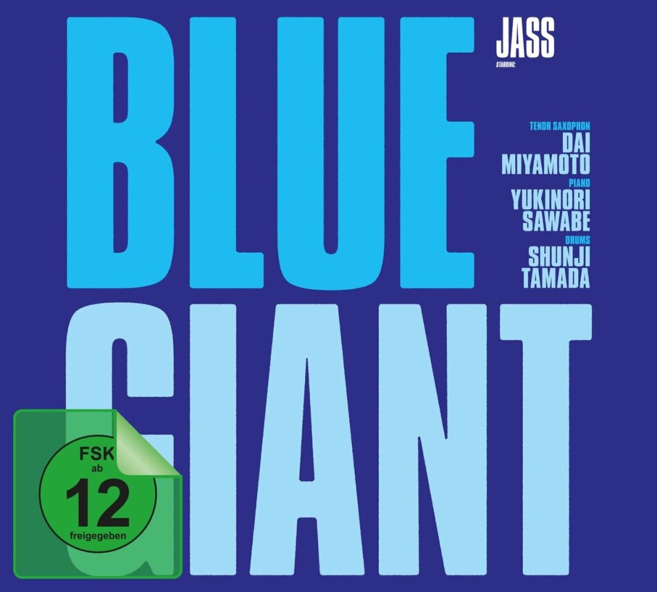 Blue Giant (2023) Jass Edition, Blu-ray + DVD + CD