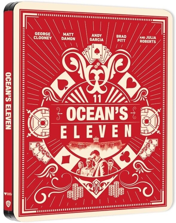 Ocean's Eleven - Fate il vostro gioco (2001) Limited Edition, Steelbook, 4K Ultra HD + Blu-ray