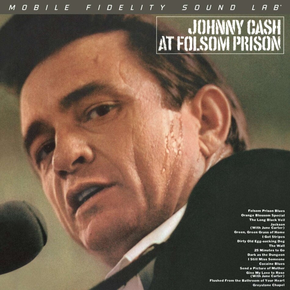 Johnny Cash - At Folsom Prison 2024 Reissue, Mobile Fidelity, Hybrid SACD