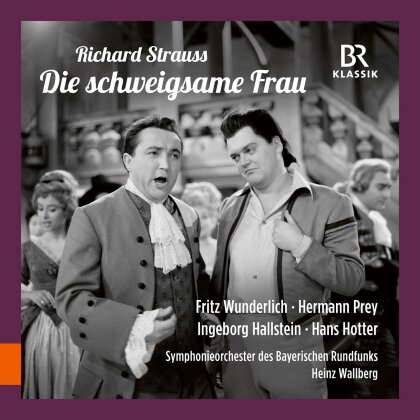 Richard Strauss (1864-1949), Heinz Wallberg, Ingeborg Hallstein, Fritz Wunderlich, &hellip; - Die Schweigsame Frau (Scenes)