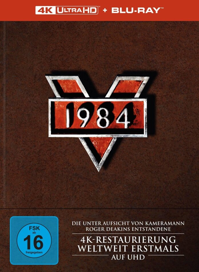 1984 (1984) Édition Collector Limitée, Mediabook, Version Restaurée, 4K Ultra HD + Blu-ray