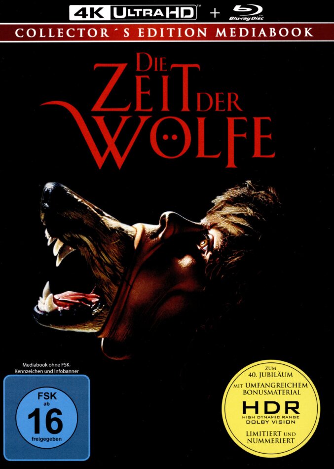 Die Zeit der Wölfe (1984) Limited Collector's Edition, Mediabook, 4K Ultra HD + Blu-ray