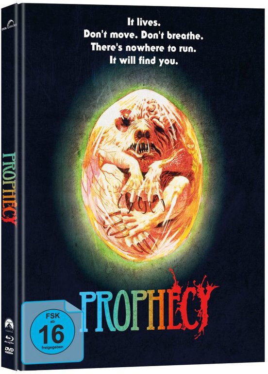 Prophecy (1979) Cover A, Limited Collector's Edition, Mediabook, Blu-ray + DVD