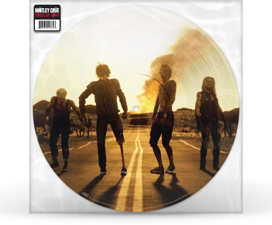 Mötley Crüe - Dogs Of War RSD 2024, Limited Edition, Picture Disc, 12" Maxi