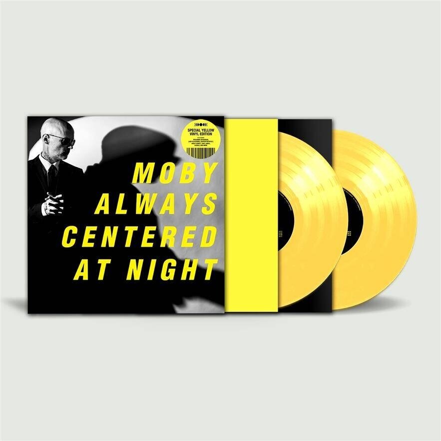 Moby - Always Centered At Night Édition Limitée, Yellow Vinyl, 2 LP