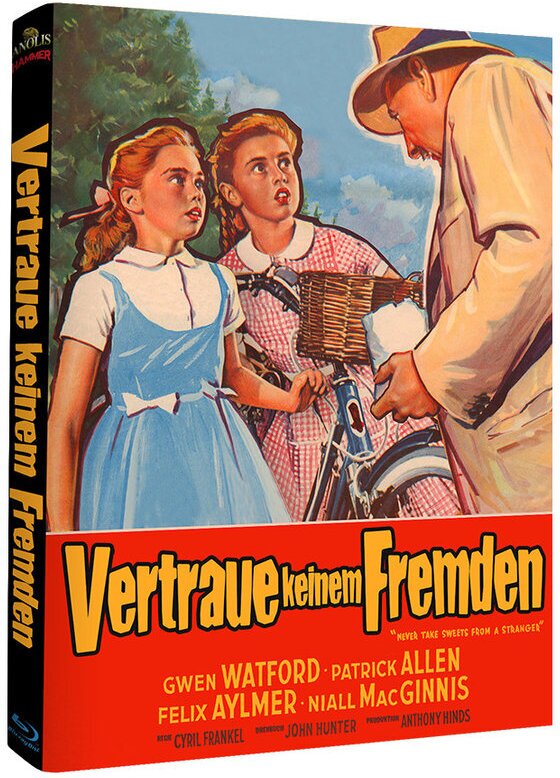 Vertraue keinem Fremden (1960) Cover B, Hammer Edition, Limited Edition, Mediabook
