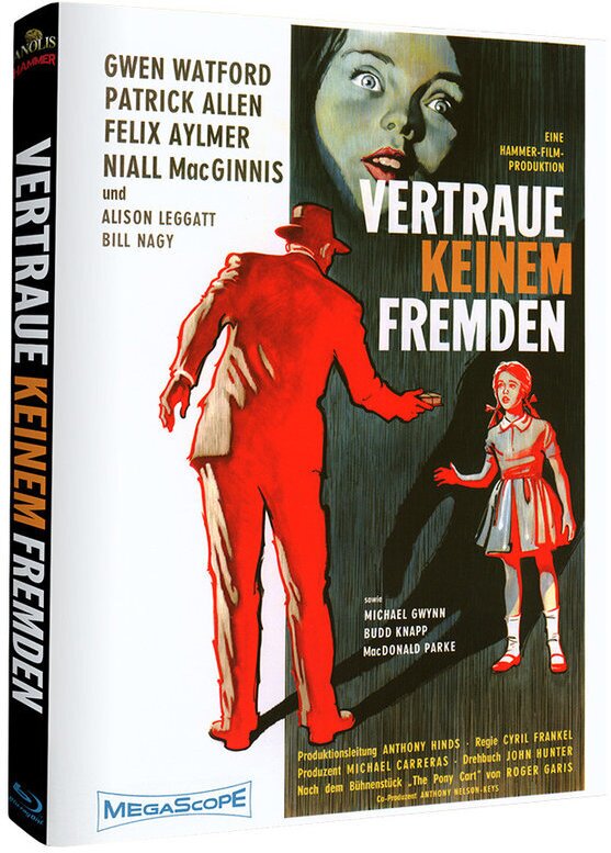 Vertraue keinem Fremden (1960) Cover A, Hammer Edition, Limited Edition, Mediabook