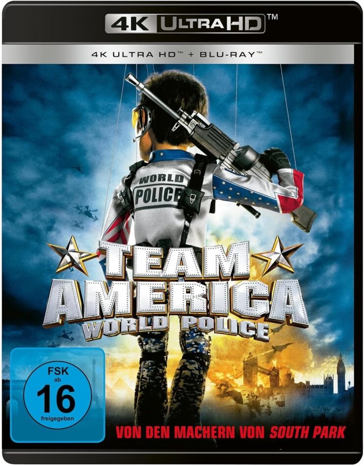 Team America - World Police (2004) 4K Ultra HD + Blu-ray