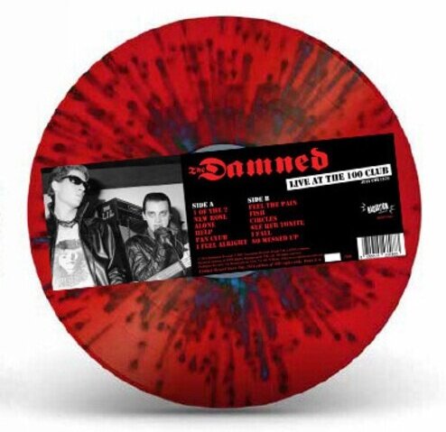 Damned - Live At The 100 Club Limited Edition, Red Splatter Vinyl, LP