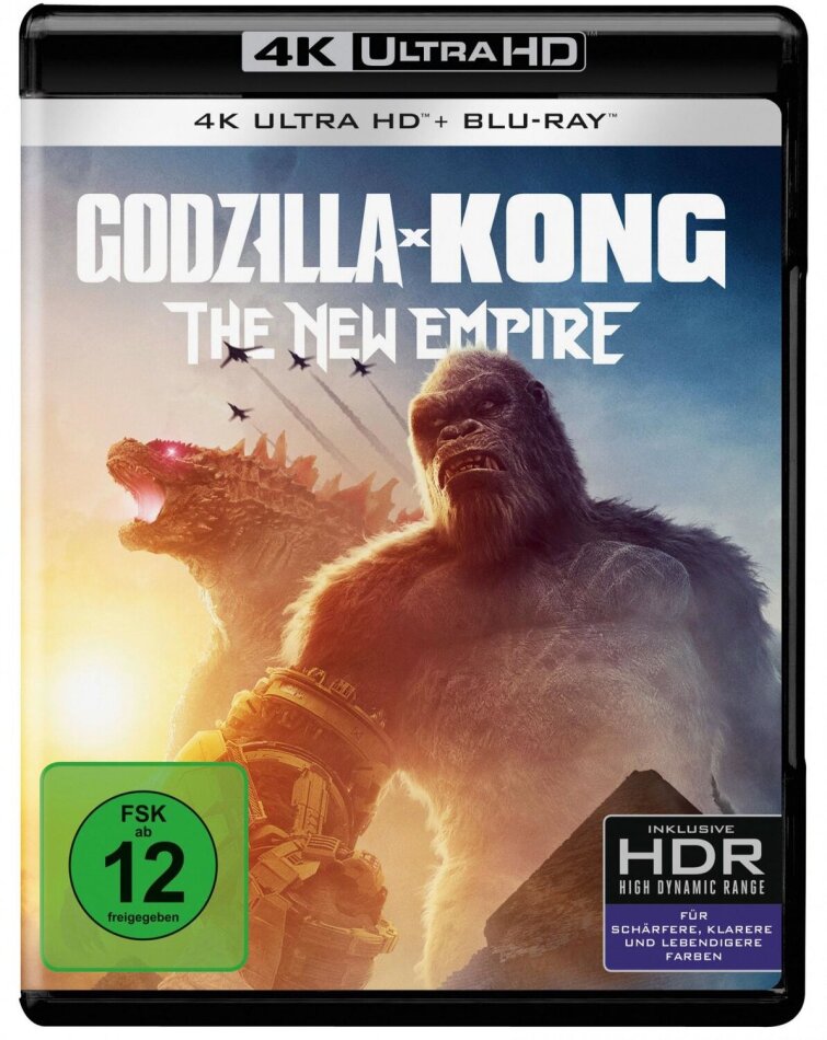 Godzilla x Kong: The New Empire (2024) 4K Ultra HD + Blu-ray
