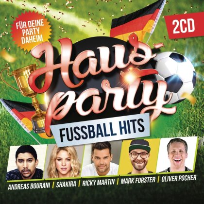 Hausparty - Fu&szlig;ball Hits (2 CDs)