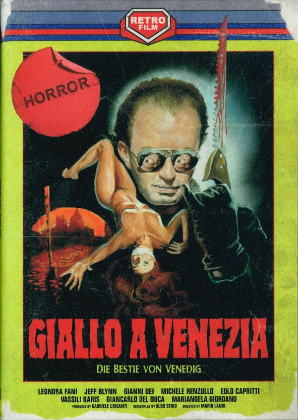 Giallo a Venezia (1979) Kleine Hartbox, Cover B, Used Look, Unzensiert
