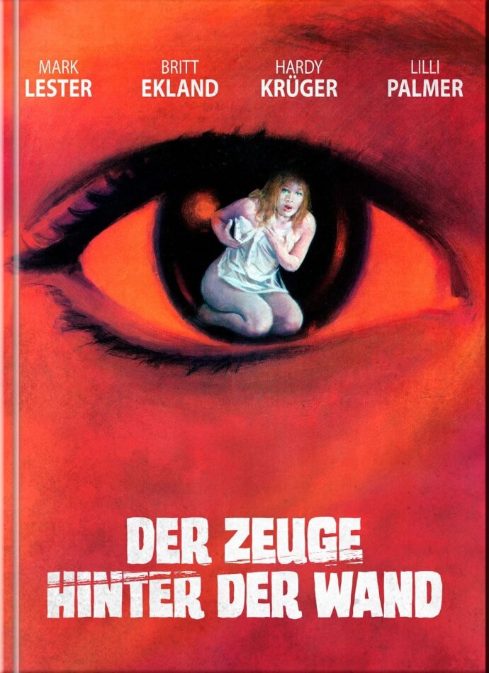 Der Zeuge hinter der Wand (1972) Cover D, Limited Edition, Mediabook, Blu-ray + DVD