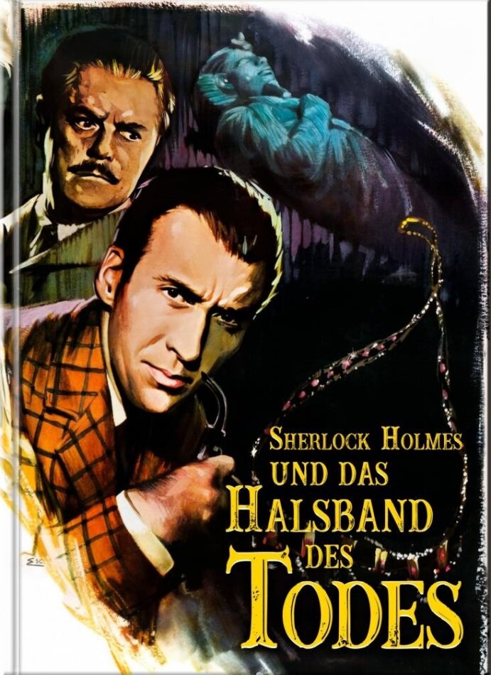 Sherlock Holmes und das Halsband des Todes (1962) Cover A, Limited Edition, Mediabook, Blu-ray + DVD