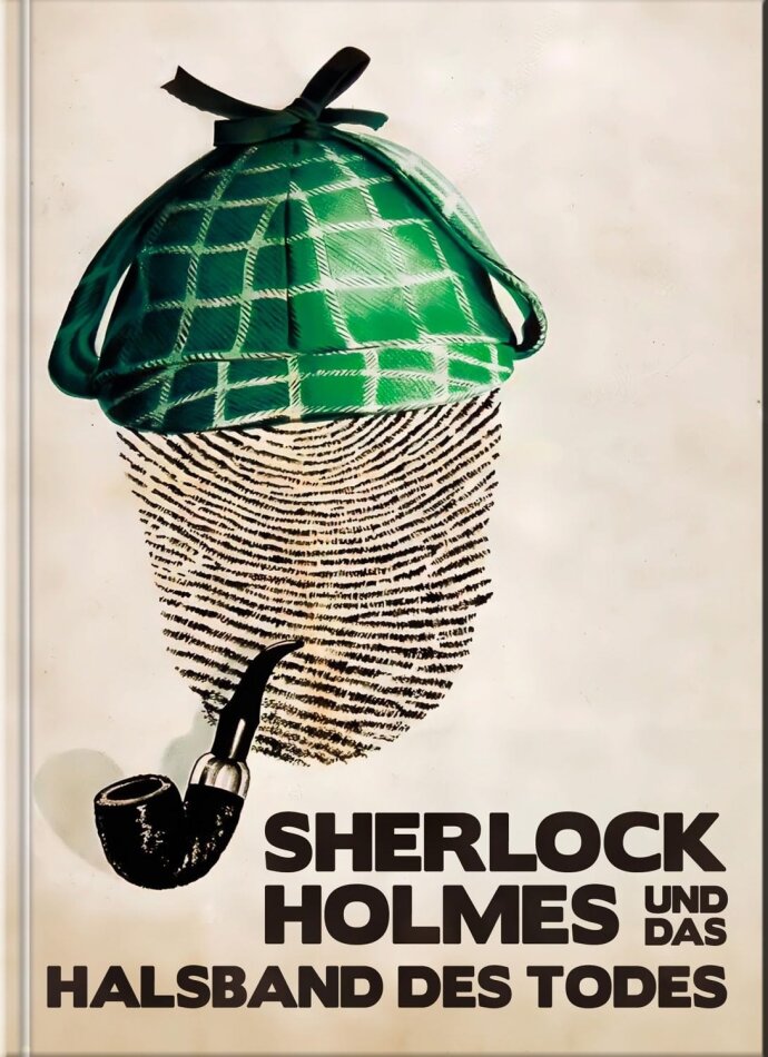 Sherlock Holmes und das Halsband des Todes (1962) Cover B, Limited Edition, Mediabook, Blu-ray + DVD
