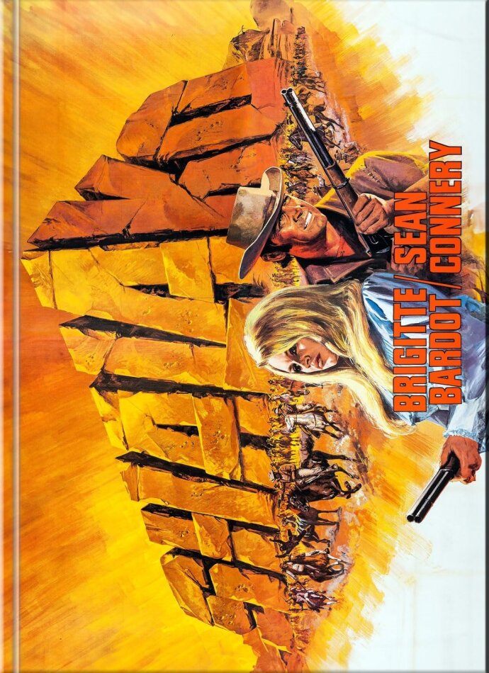 Shalako (1968) Cover D, Limited Edition, Mediabook, Blu-ray + DVD