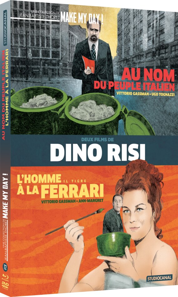 L'homme à la Ferrari (1967) / Au nom du peuple italien (1971) 2 Blu-rays + 2 DVDs