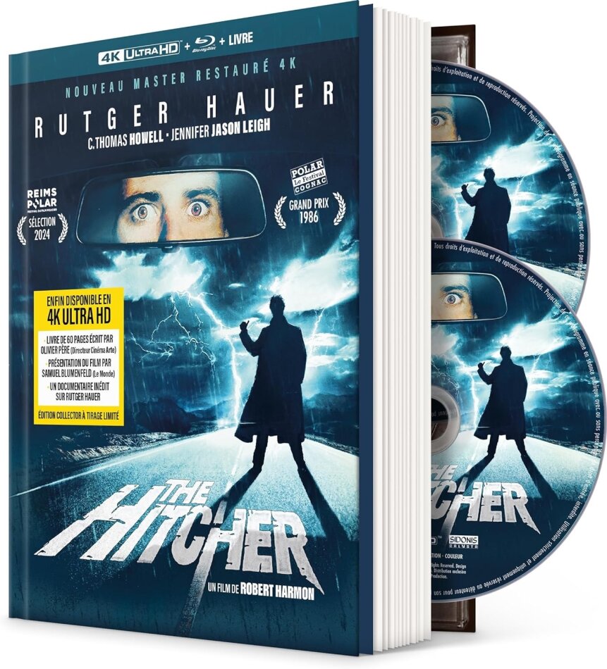 The Hitcher (1986) Master Restaurée 4K, Édition Collector Limitée, 4K Ultra HD + Blu-ray