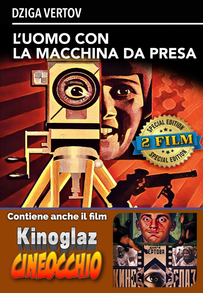 L'uomo con la macchina da presa (1929) / Cineocchio (1924) - 2 Film s/w, Special Edition