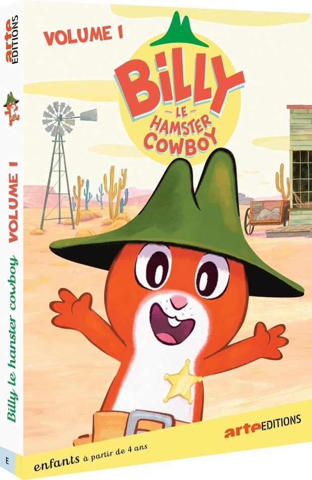 Billy le hamster cowboy - Volume 1 Arte Éditions