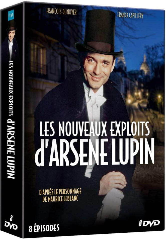 Les nouveaux exploits d'Arsène Lupin (1995) 8 DVDs