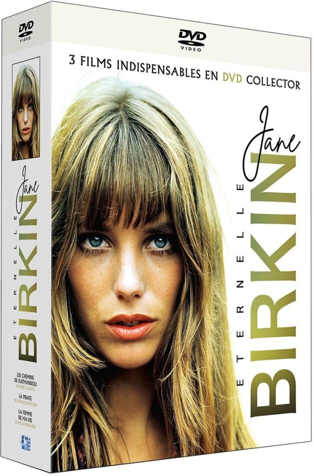 Éternelle Jane Birkin - Les chemins de Katmandou / La Pirate / La femme de ma vie 3 DVDs