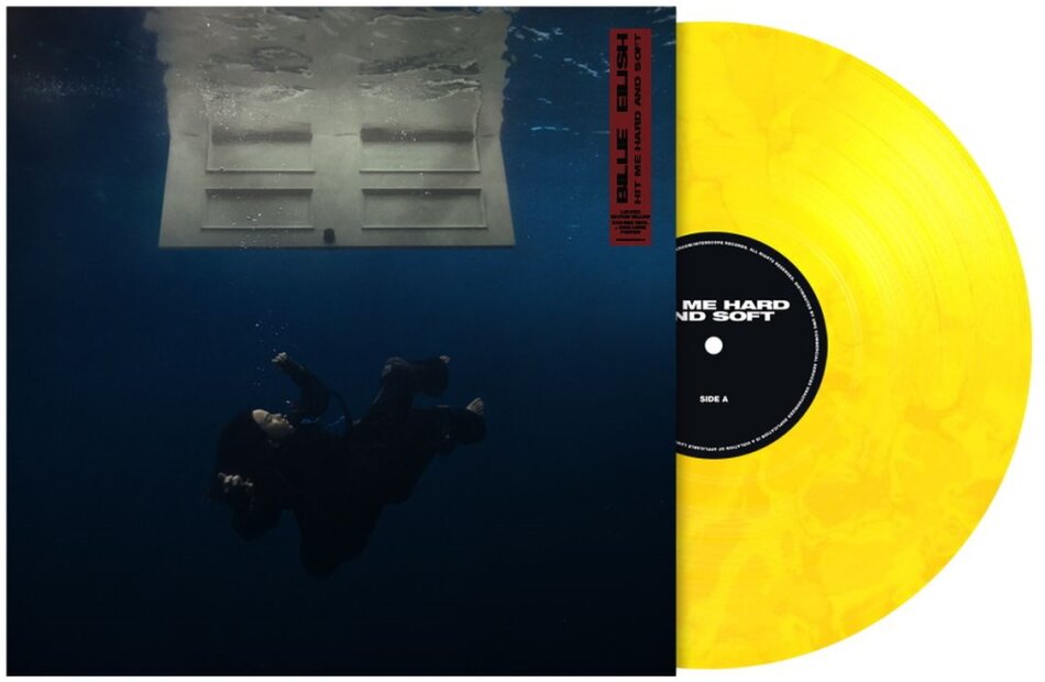 Billie Eilish - Hit Me Hard And Soft Édition Limitée, Yellow Vinyl, LP