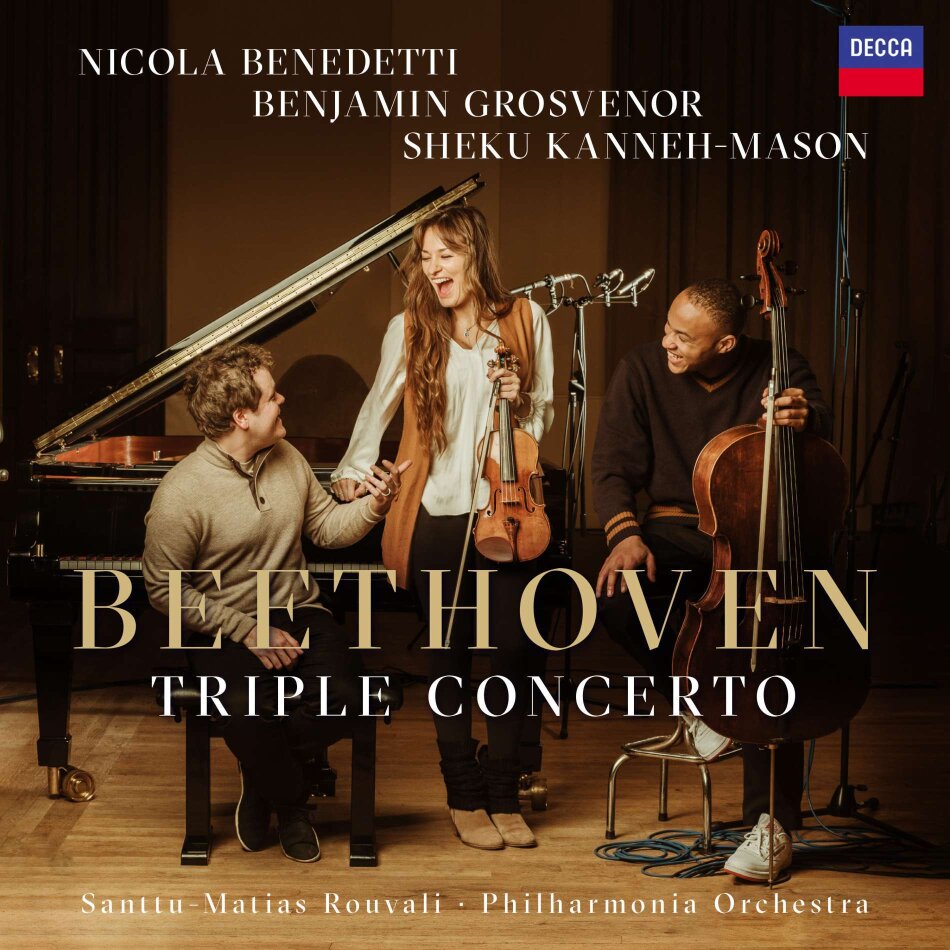 Nicola Benedetti, Sheku Kanneh-Mason, Benjamin Grosvenor & Ludwig van Beethoven (1770-1827) - Triple Concerto, Op. 56 2 LPs