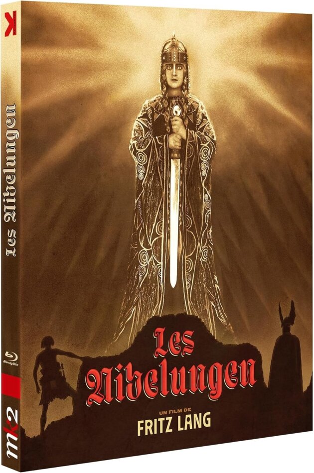 Les Nibelungen - La mort de Siegfried + La vengeance de Kriemhilde (1924) 2 Blu-ray
