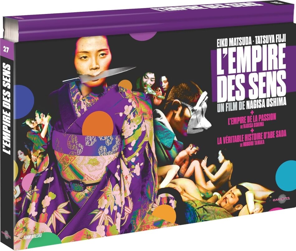 L'empire des sens (1976) Édition Coffret Ultra Collector, Limited Edition, 2 4K Ultra HDs + 2 Blu-rays + Buch