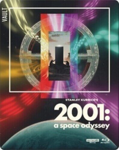 2001: A Space Odyssey (1968) The Film Vault Range, Limited Edition, Steelbook, 4K Ultra HD + Blu-ray