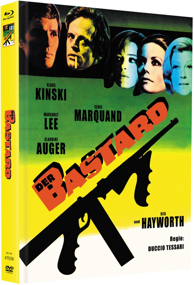 Der Bastard (1968) Cover D, Limited Edition, Mediabook, Blu-ray + DVD