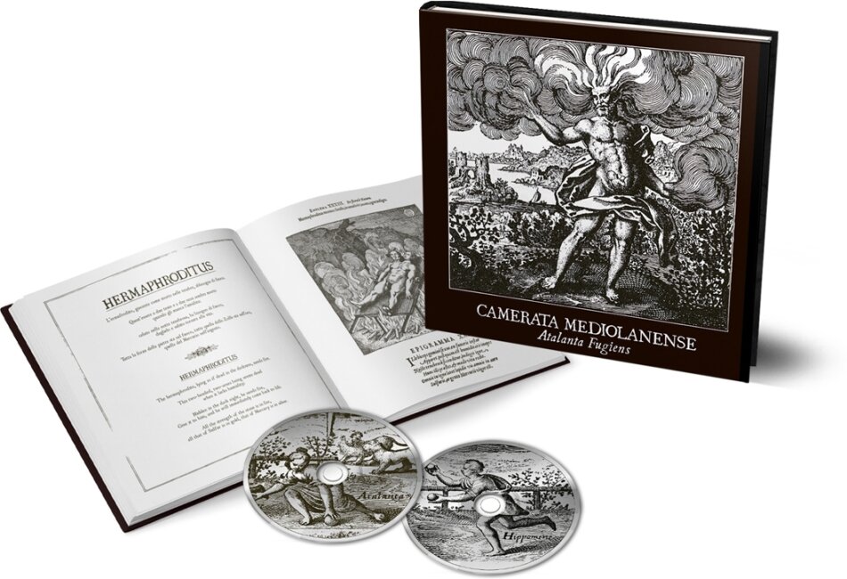 Camerata Mediolanense - Atalanta Fugiens Collectors Edition, 2 CDs + Buch