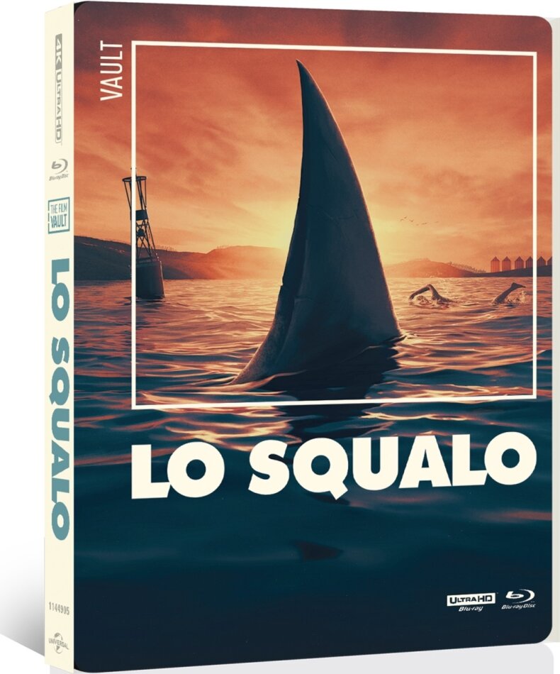 Lo squalo (1975) The Film Vault Range, Limited Edition, Steelbook, 4K Ultra HD + Blu-ray