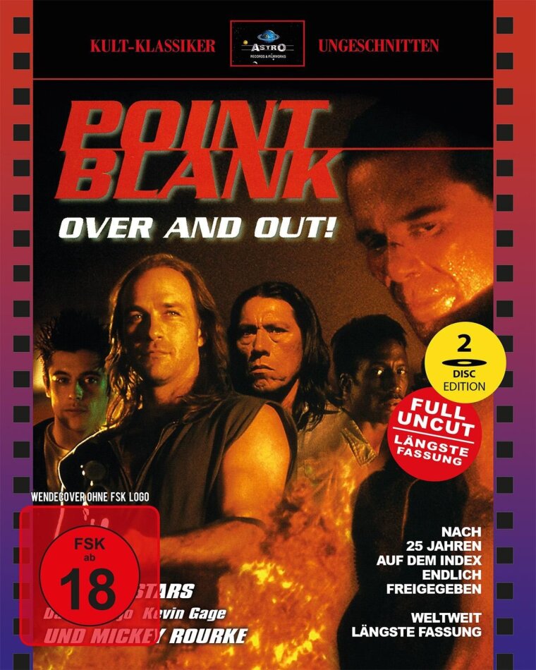 Point Blank - Over And Out! (1998) Kult-Klassiker, Full Sleeve Scanavo-Box, Limited Edition, Uncut, 2 Blu-rays