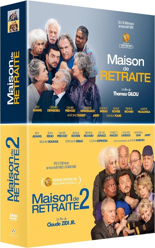 Maison de retraite (2022) / Maison de retraite 2 (2024) 2 DVDs
