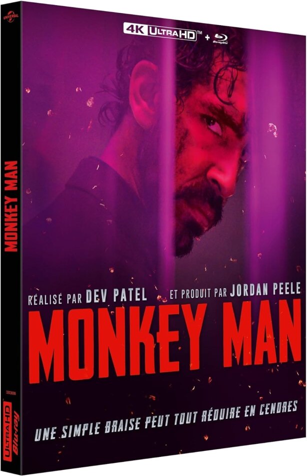 Monkey Man (2024) 4K Ultra HD + Blu-ray