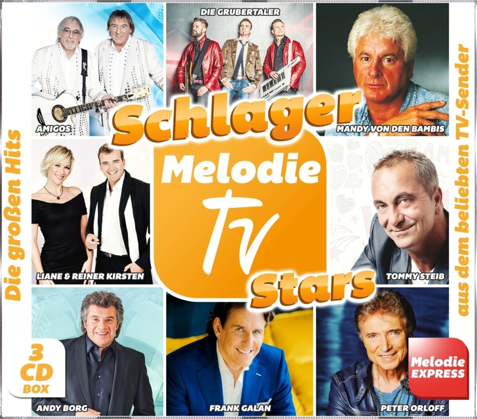 Schlager Stars - Melodie TV 3 CDs