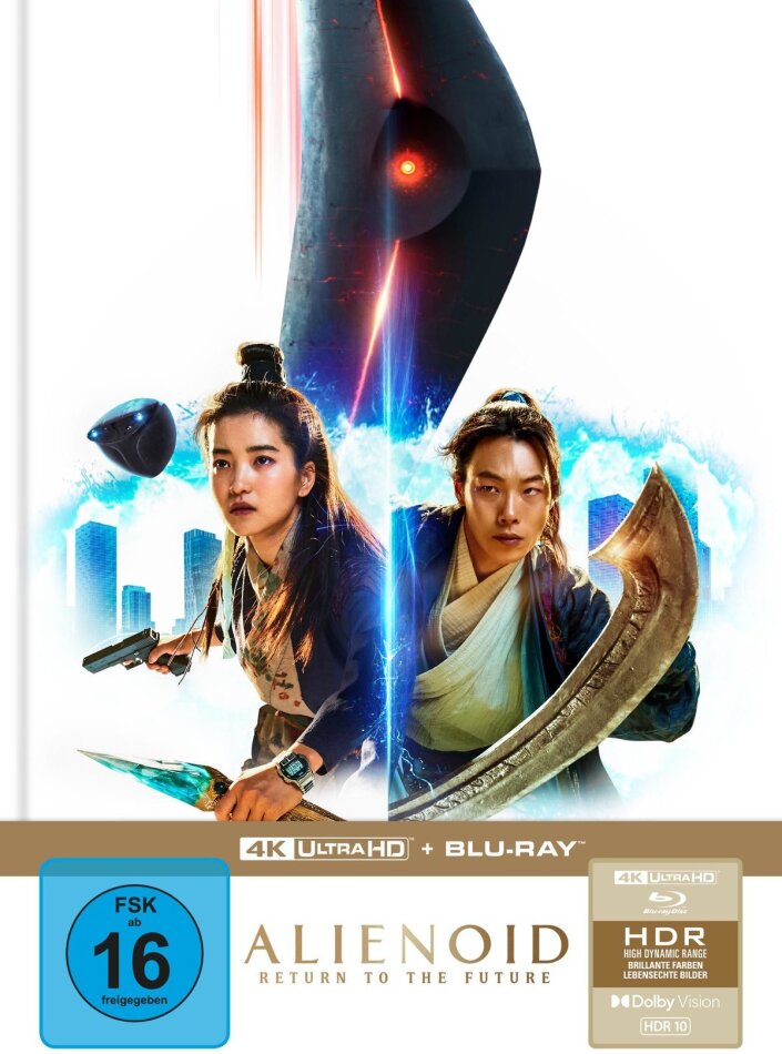 Alienoid 2 - Return to the Future (2024) Limited Collector's Edition, Mediabook, 4K Ultra HD + Blu-ray