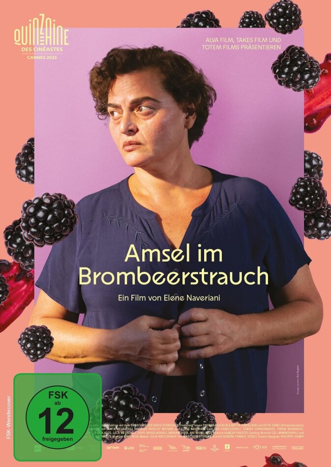 Amsel im Brombeerstrauch (2023)