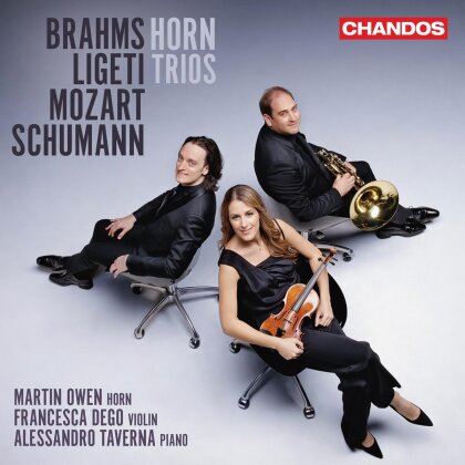 Johannes Brahms (1833-1897), Gy&ouml;rgy Ligeti (1923-2006), Wolfgang Amadeus Mozart (1756-1791), Robert Schumann (1810-1856), &hellip; - Horn Trios