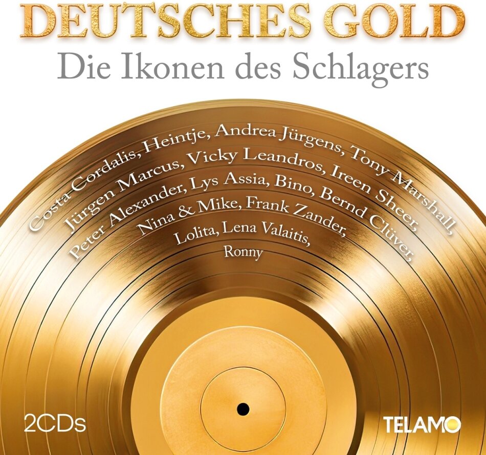 Deutsches Gold: Die Ikonen des Schlagers 2 CDs