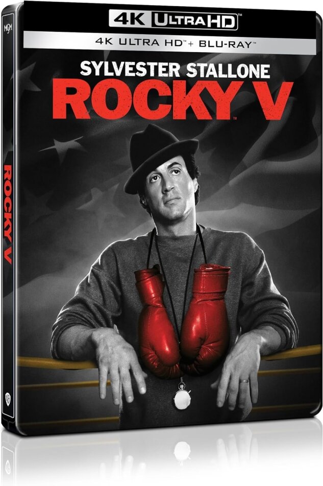 Rocky 5 (1990) Limited Edition, Steelbook, 4K Ultra HD + Blu-ray
